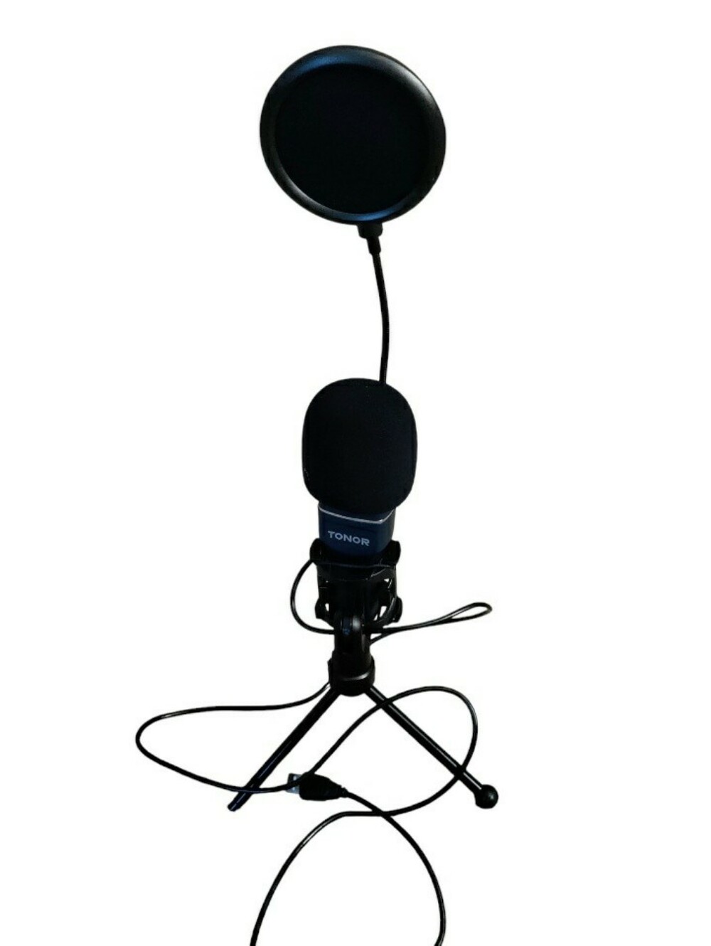 Tonor condenser Microphone With Tripod And Pop Filter